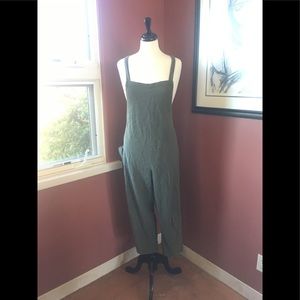 BDG Urban Outfitters linen overalls Medium